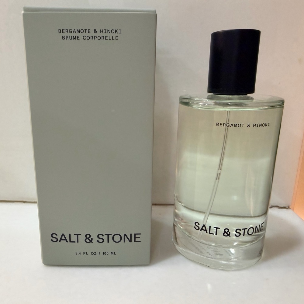 Salt & Stone Bergamot & Hinoki 3.4oz 100ml Body and Hair Fragrance